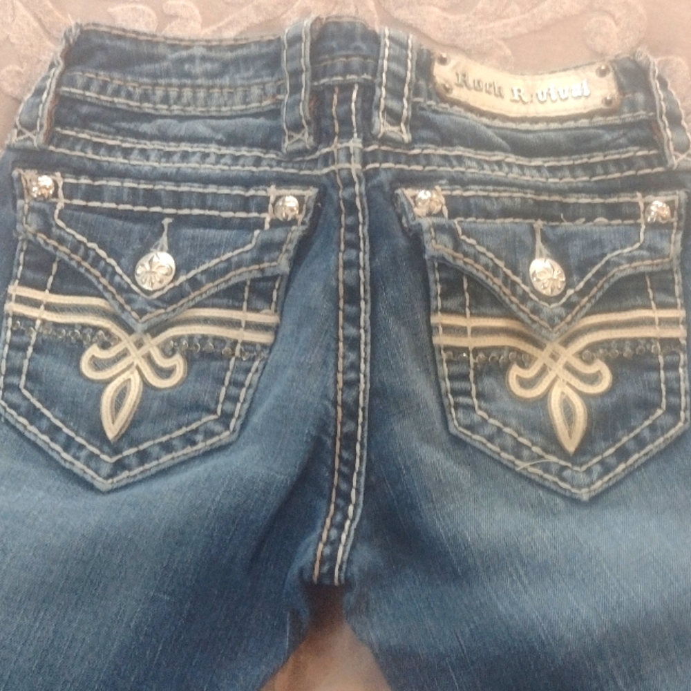Rock revival penny boot jeans ❣️ Size 25